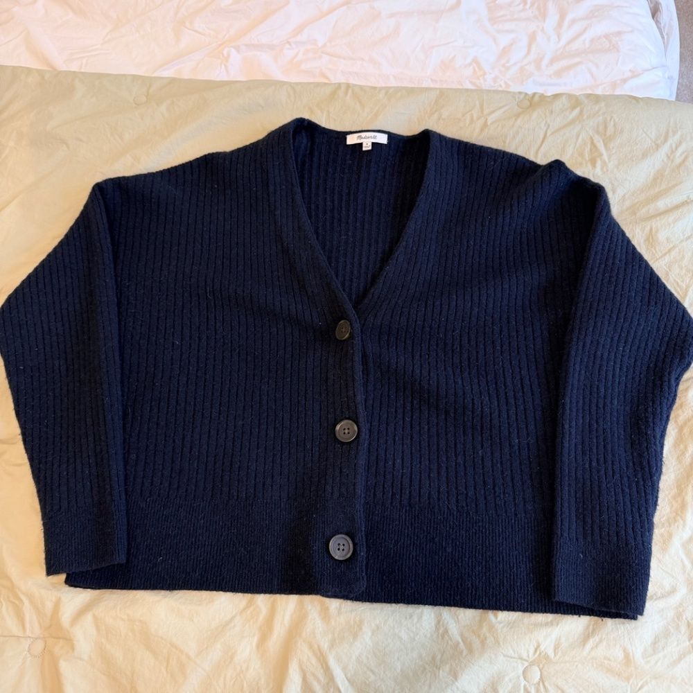 EUC Madewell Cameron Ribbed Cardigan - Picture 4 of 8